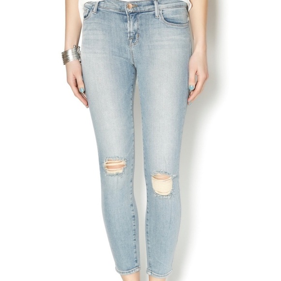 SOLD OUT J Brand The Dropout capri jeans, gently used condition - Picture 4 of 6